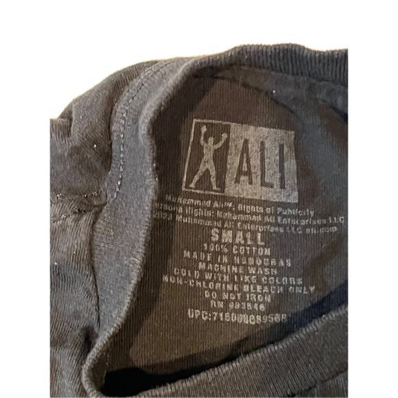 Muhammad Ali Black T-Shirt Mens S - Picture 3 of 3